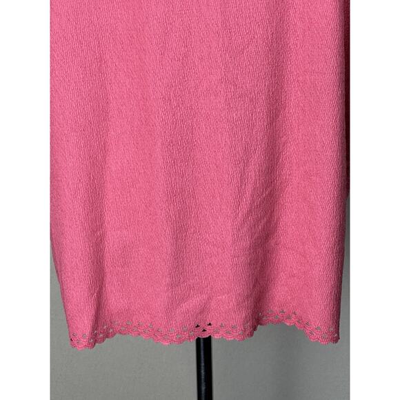 Southern Lady 3XL Pink With Embroidered Accents 100% Polyester Spring Summer - Picture 6 of 12